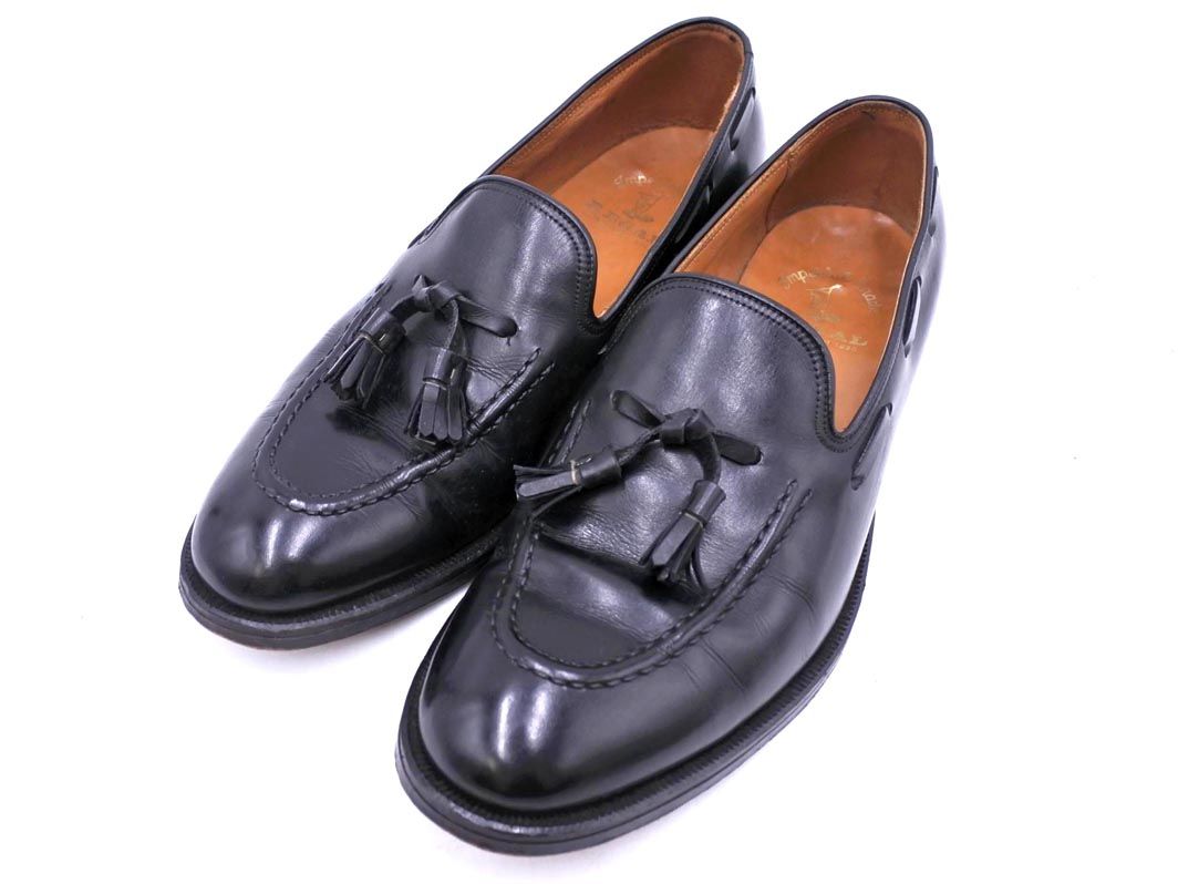 REGAL リーガル 本革 レザー タッセル ローファー シューズ