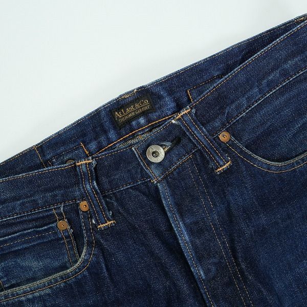 美品 butcher products atlast&co W30 ワークパンツ ATLAST ＆ CO(アットラスト) ワークトラウザーパンツ ベージュ