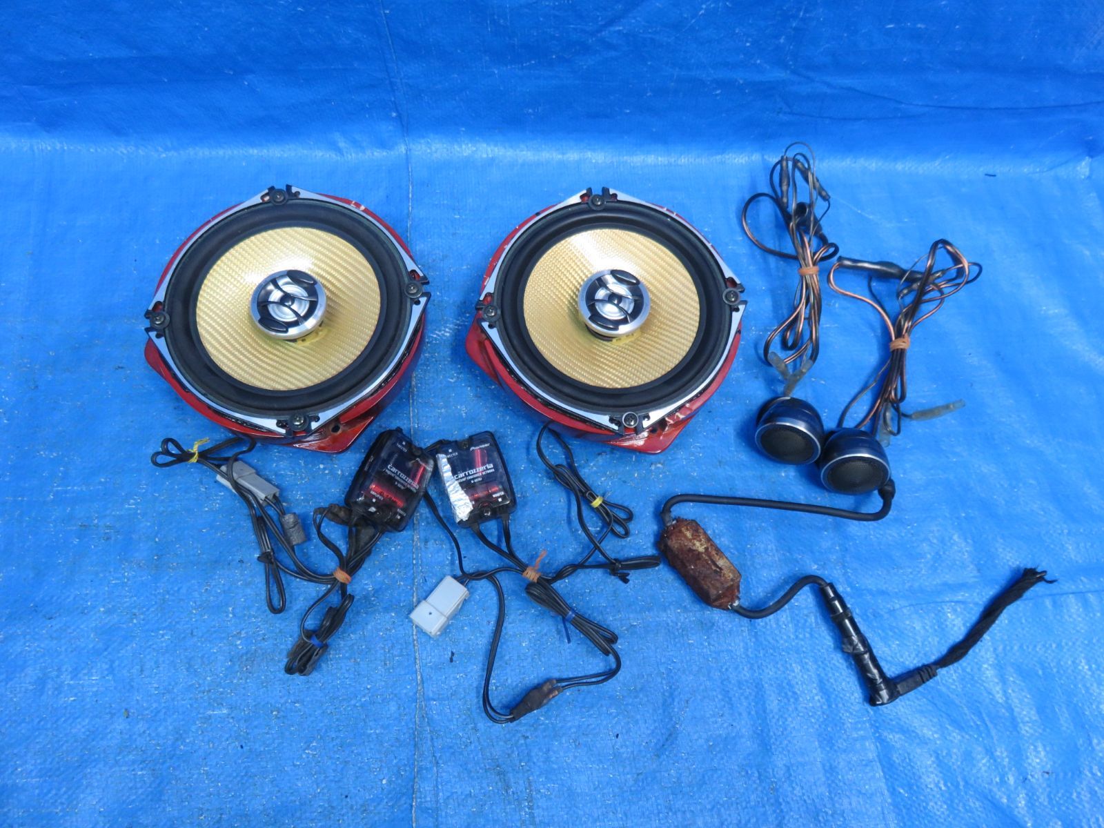 TS-J1700A TS-C017Aコアキシャルスピーカー4個セット TS-J1700A TS-C017Aコアキシャルスピーカー4個セット