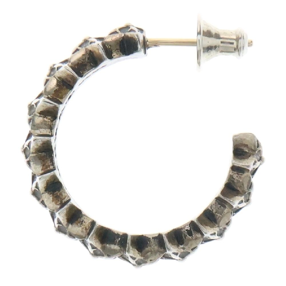 +CHROME HEARTS+ スター フープ ピアス イヤリング シルバー CHROME HEARTS (クロムハーツ) HOOP STAR BAND スターバンド