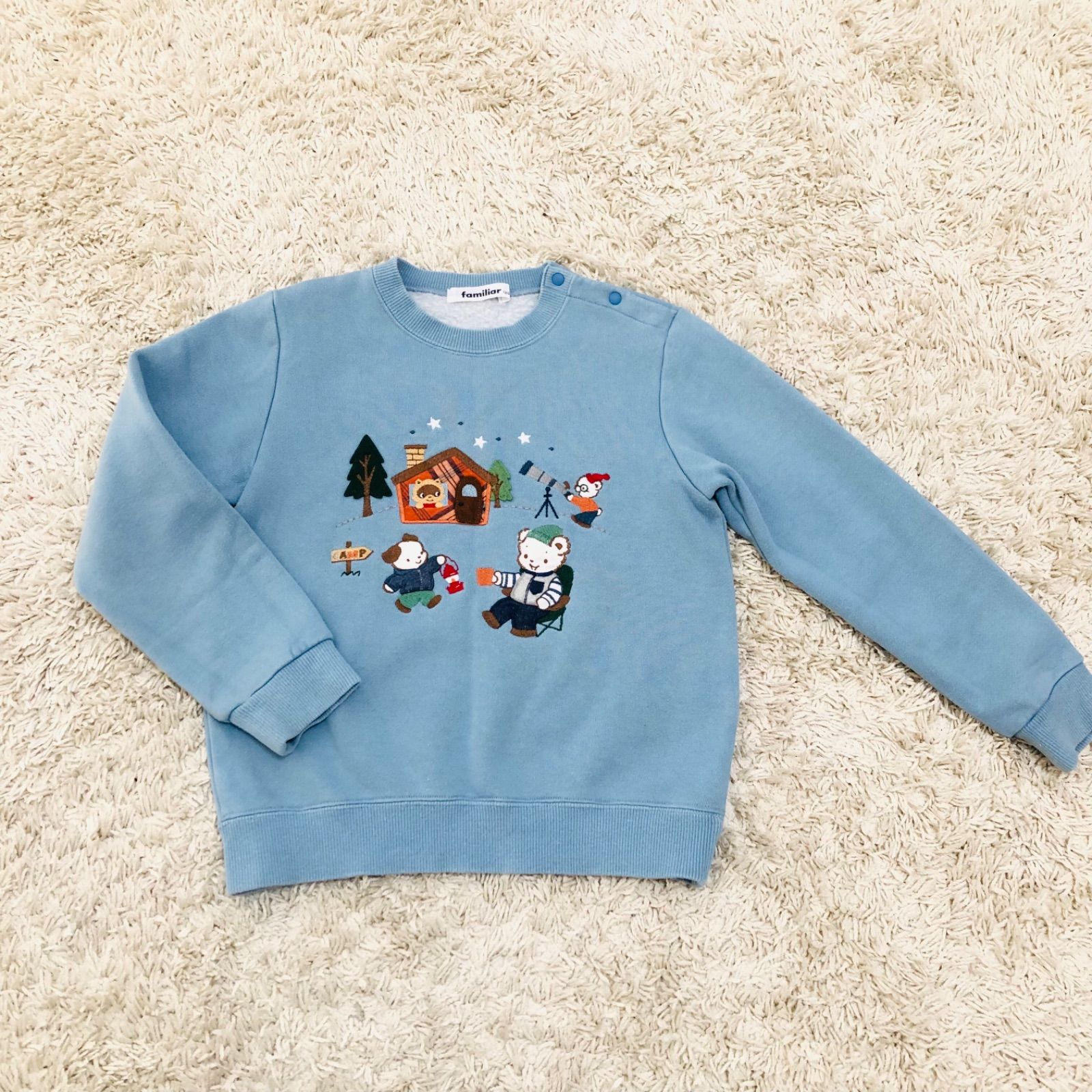 【新品】ファミリア トレーナー(長袖) グレー 120サイズ 新品】ファミリア トレーナー(長袖) グレー 120サイズ - Tops新 モデル