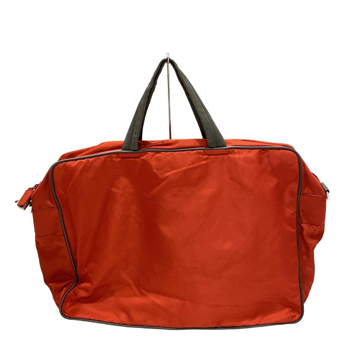 PRADA SPORT(プラダスポーツ) ボストンバッグ - レッド×グレー