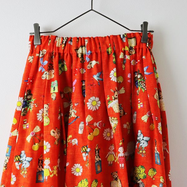 美品 yukiemon ユキエモン フランシュリッペ 春テキスタイル 丈長  