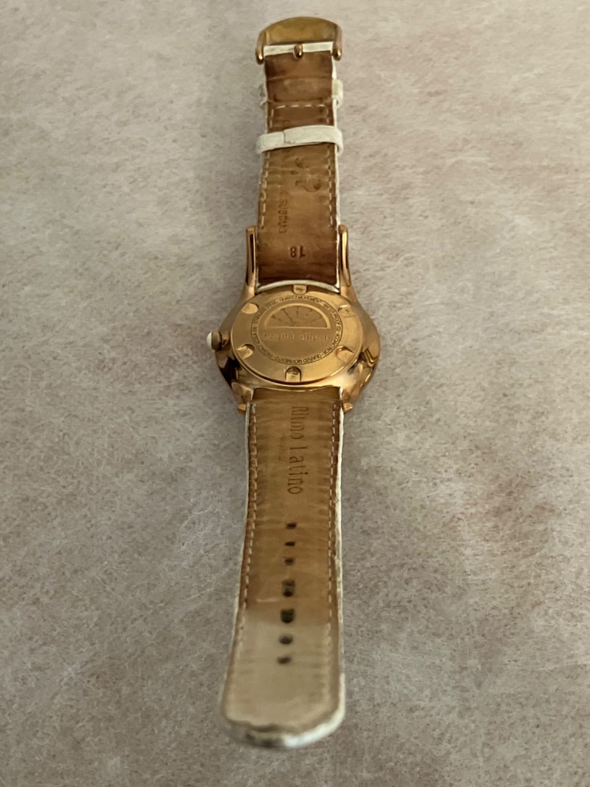 値下げ 稼働 Ritmo Latino 腕時計 リトモラティーノ ワニ革 ドーム型 レディース腕時計