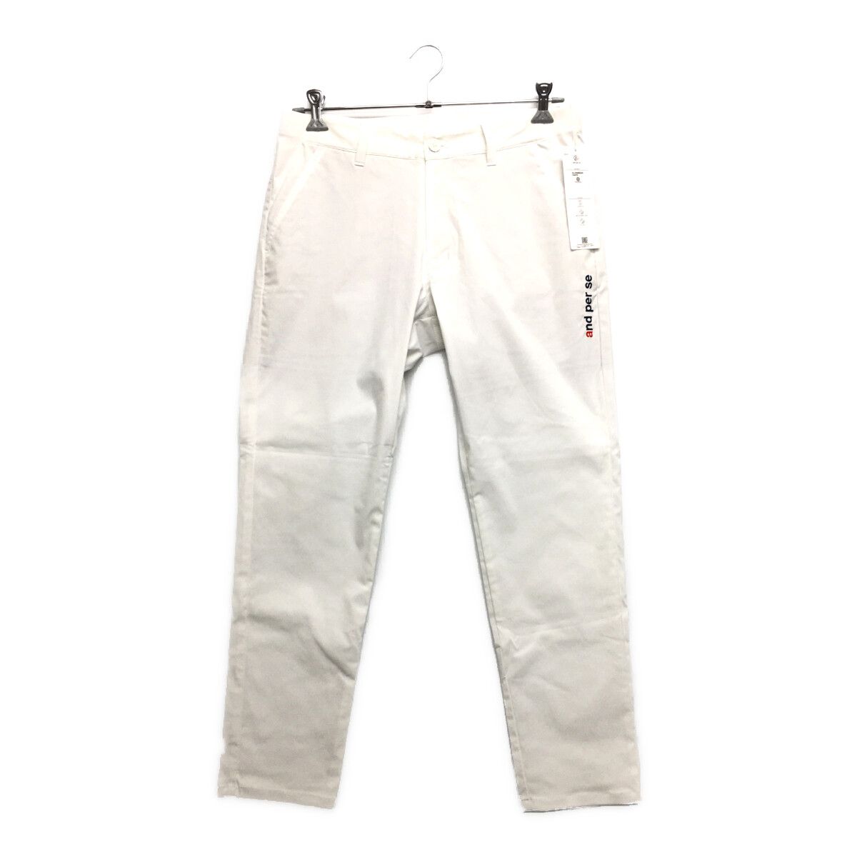 【新品】メンズ アンパスィ and per se パンツ LL 白 ホワイト 未使用品 メンズ アンパスィ and per se パンツ LL 白 ホワイト