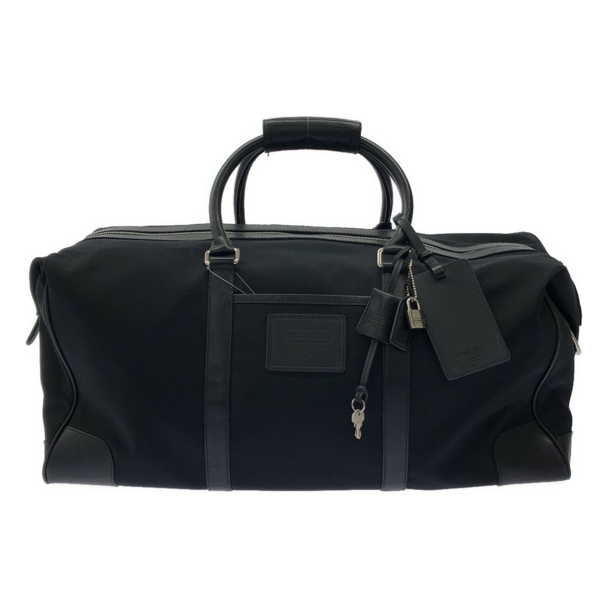 Burberrys バーバリー キャンバス チェック柄 ボストンバッグ トラベル