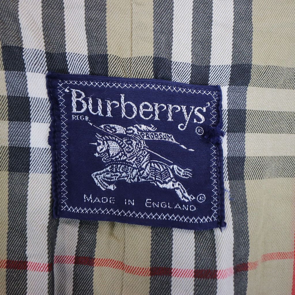 イングランド製 80年代 Burberrys' バーバリーズ トレンチコート