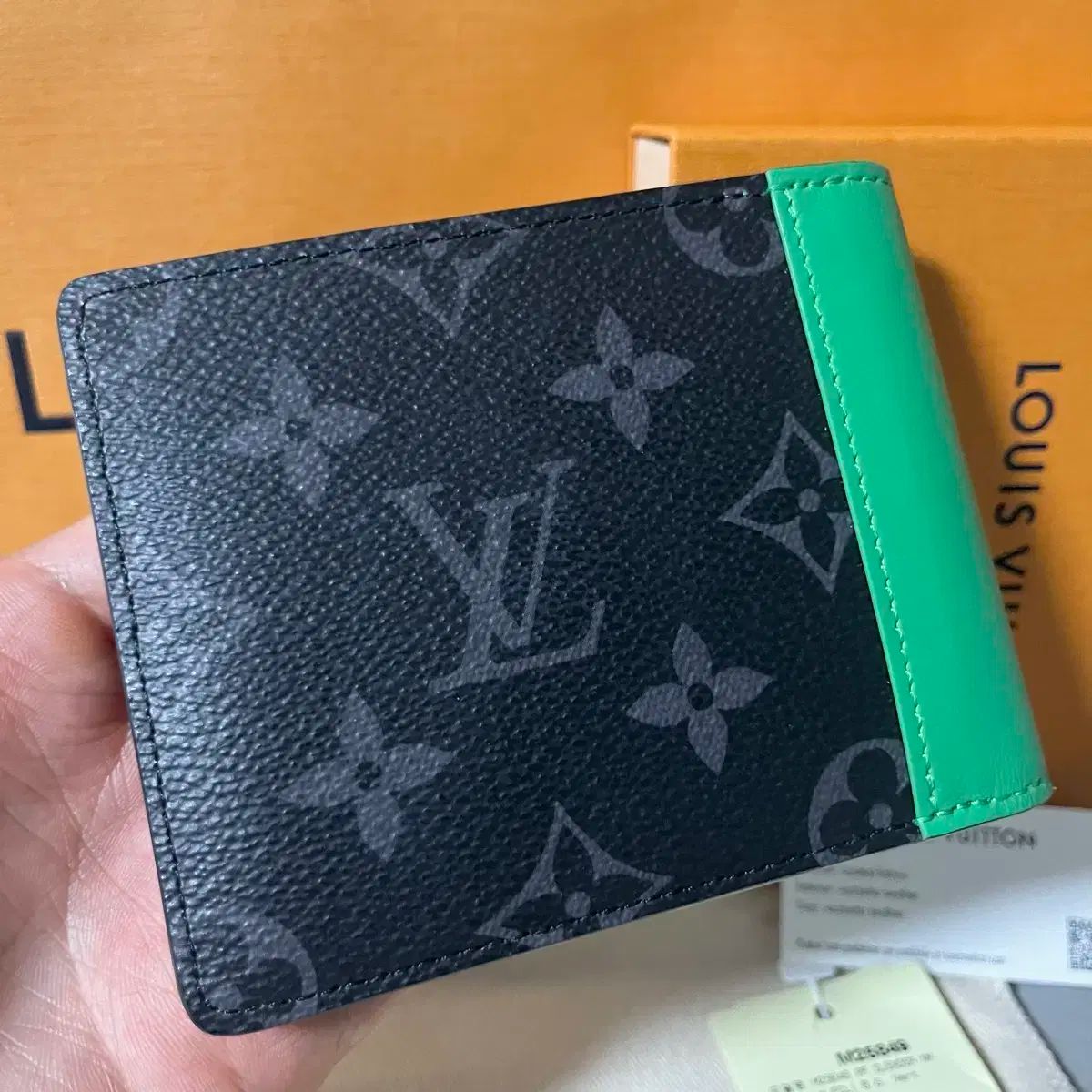 ルイヴィトン ポルトフォイユスレンダー 二つ折りサイフ 新品 Louis