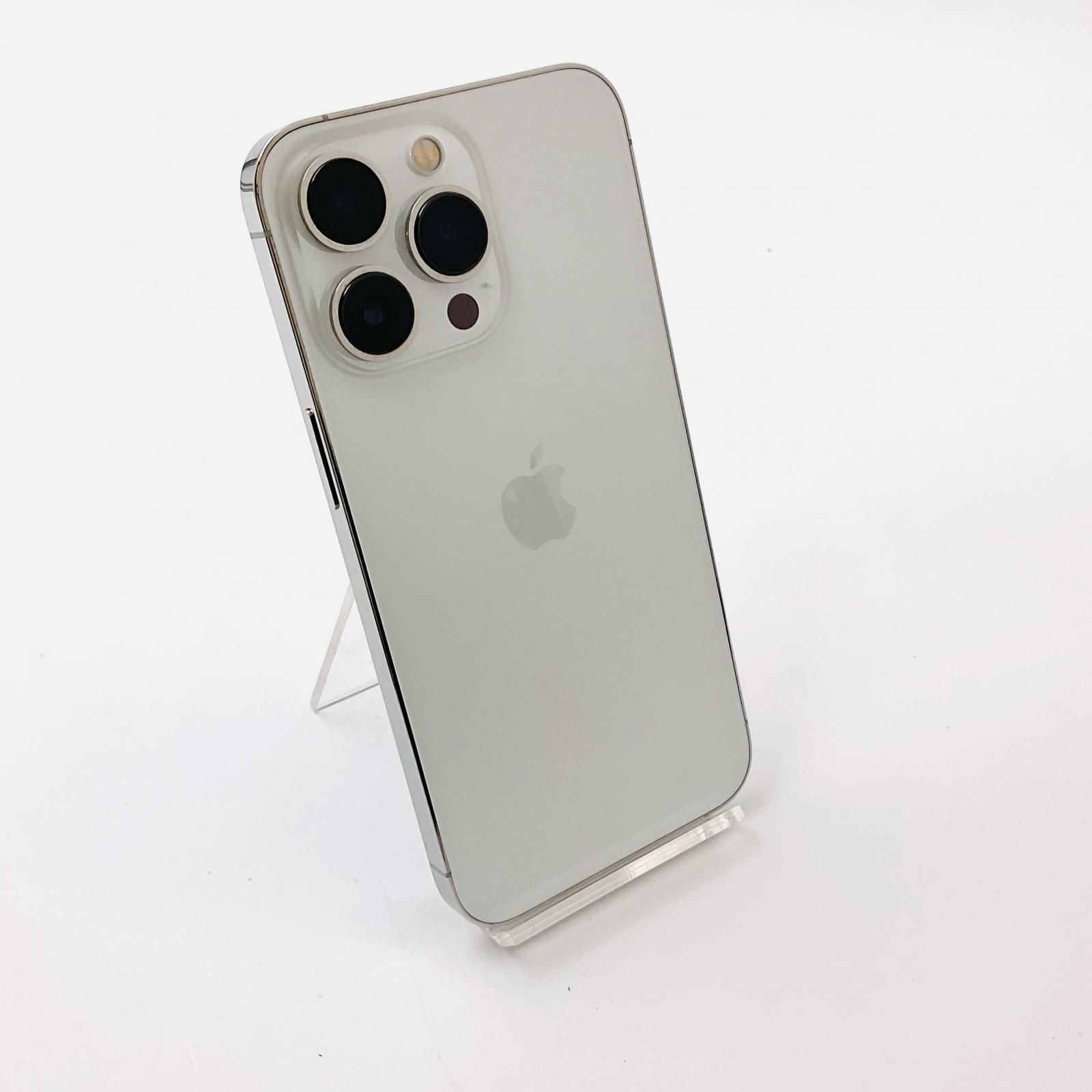 【全額返金保証】【最速発送】Apple iPhone 13 Pro 256GB シルバー docomo 動作確認済 83％