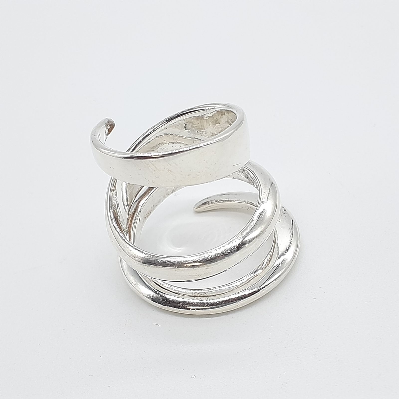 agete アガット　SILVER シルバーリング　レリーフ　幅広リング シルバーリング｜リング｜アガット 公式オンラインストア