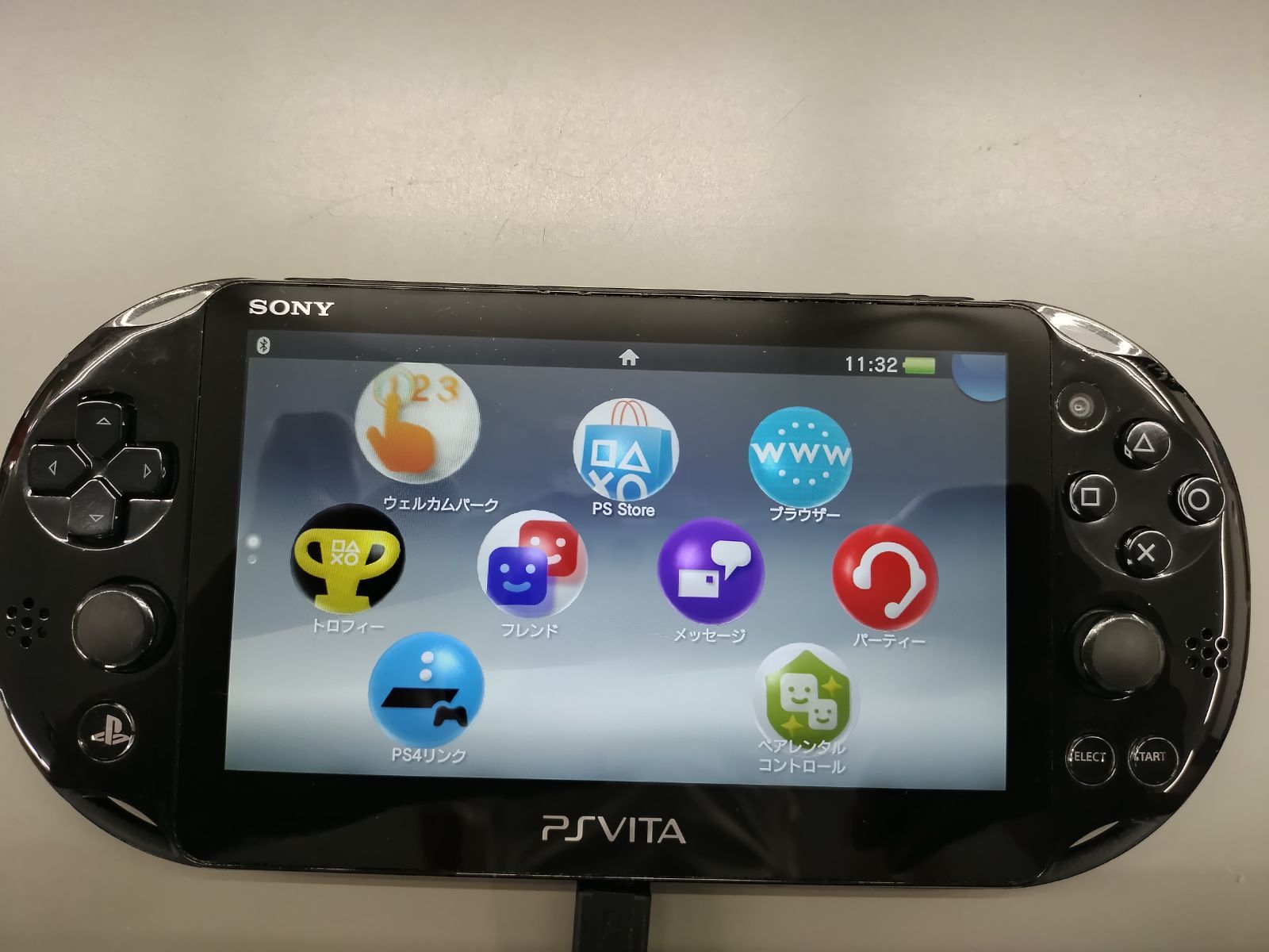 ジャンク本体】PSVita PCH-2000 ブラック 本体のみ 動作不良品