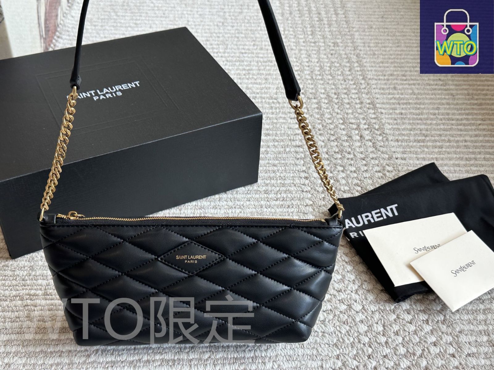 Saint Laurent 786512DWEAC6036 関税送料込 楽天市場】サンローラン SAINT LAURENT マネークリップ ブラック