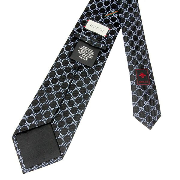 新品 グッチ GUCCI ネクタイ GGパターン ブラック 黒 - メルカリ
