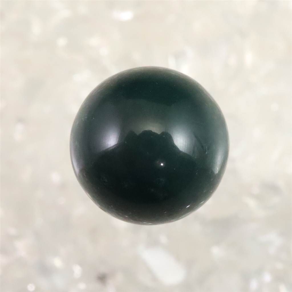 出雲碧玉 出雲石 12mm玉ビーズ SA 粒売 現品 ディレクトリーカード付 Type.H 榎本通商45328