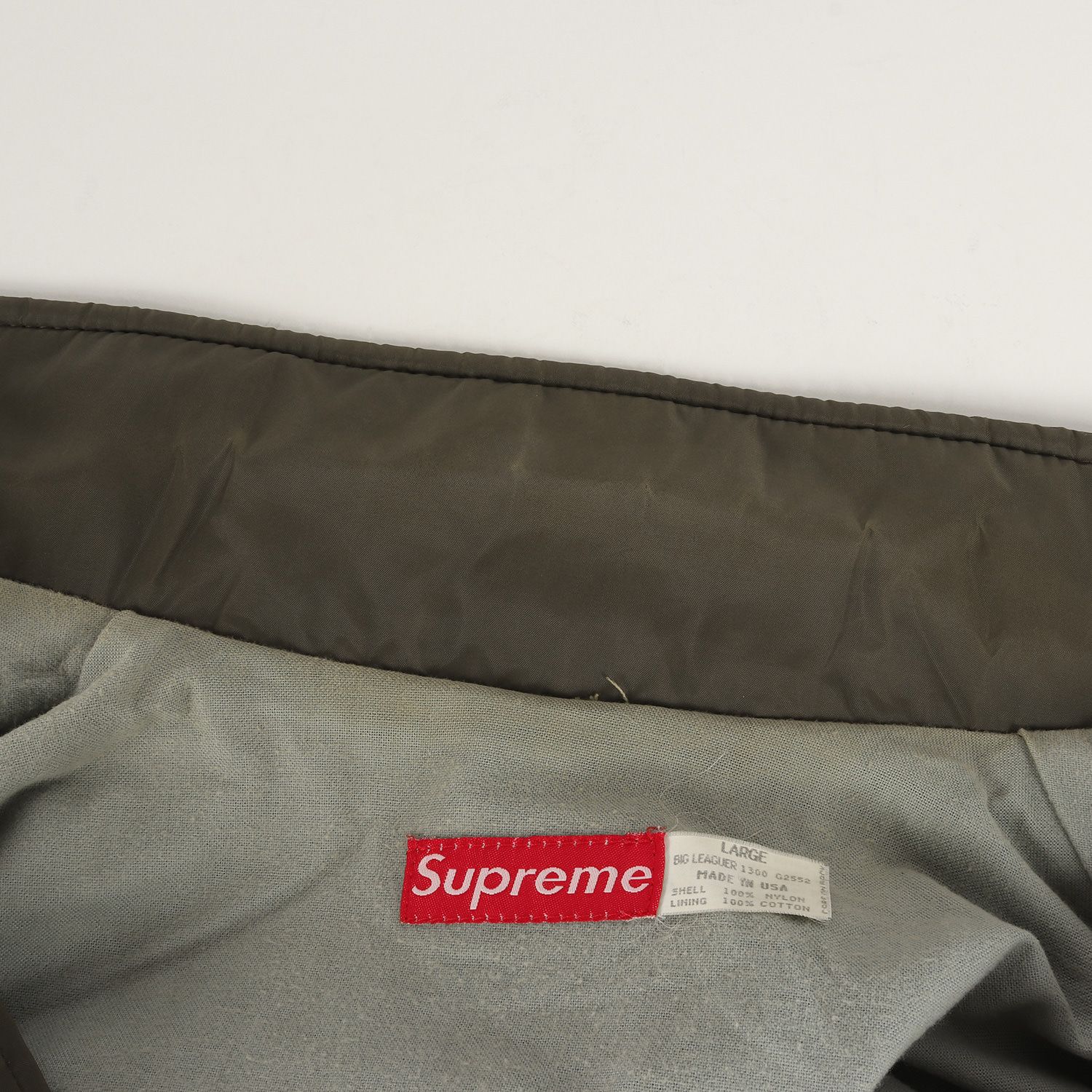 Supreme シュプリーム ジャケット サイズ:L 90s 初期モデル 裾ロゴ