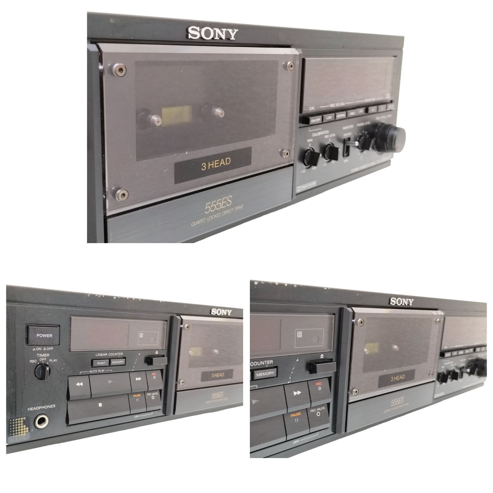 SONY TC-K555ESX 3HEAD カセットデッキ 日本製