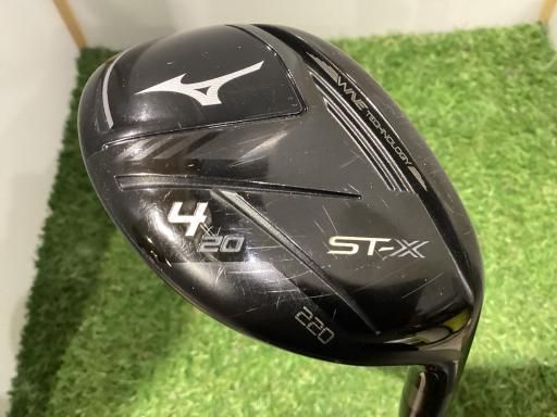 ミズノ Mizuno ST-X 220 U4 ユーティリティ UT 純正特注シャフト フレックスS メンズ 男性用 右利き 右用 Cランク ゴルフクラブ