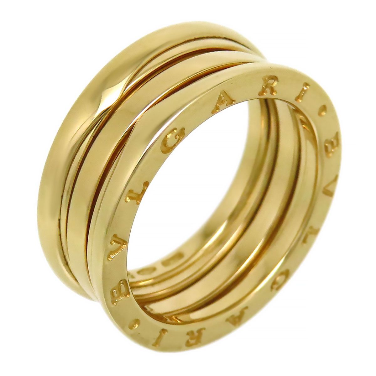 ブルガリ ビーゼロワン リング S 56 750 K18YG レディース BVLGARI ジュエリー
