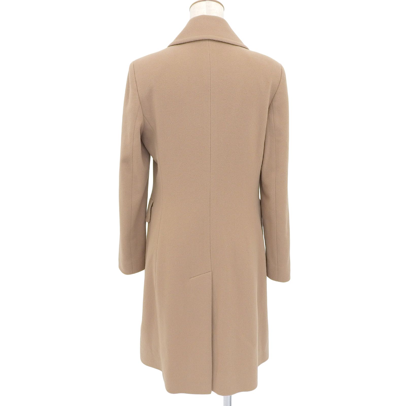 繊細さのある ♥品▲TAGLIATORE タリアトーレ 35UIC082 HOLLY ウール 金ロゴボタン付き コート ブラウン 40 イタリア製 正規品 レディース 歓迎