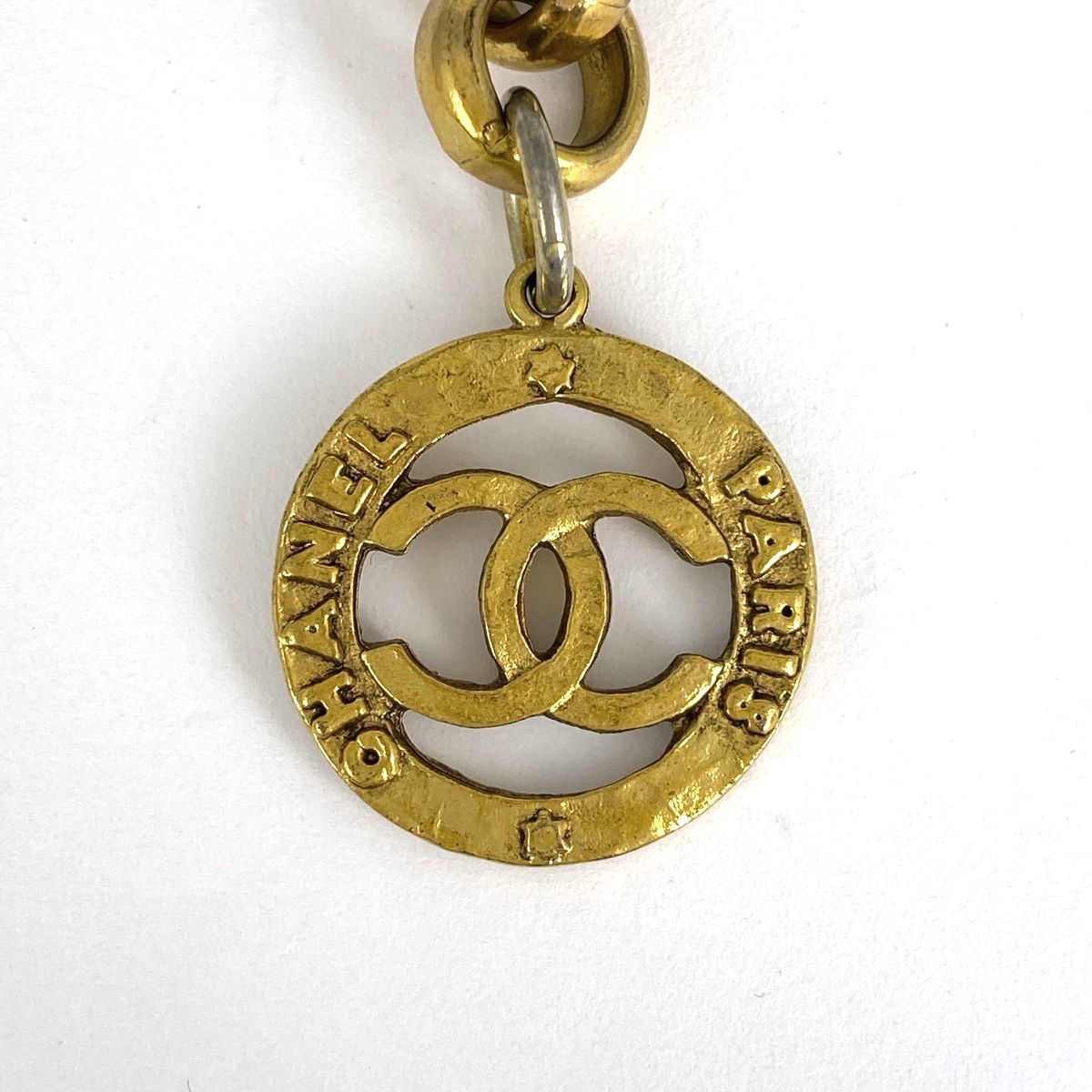 専用♡美品♡ 正規品 CHANELチェーンベルトゴールドチェーン×本革 シャネル(CHANEL)シャネル チェーンベルト ベルト 衣料品