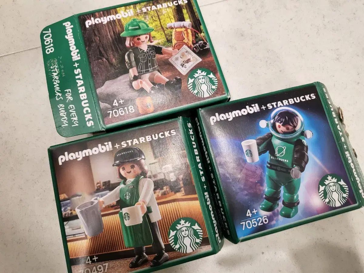 Starbucks(スターバックス) プレイモービル 開封 まとめ売り