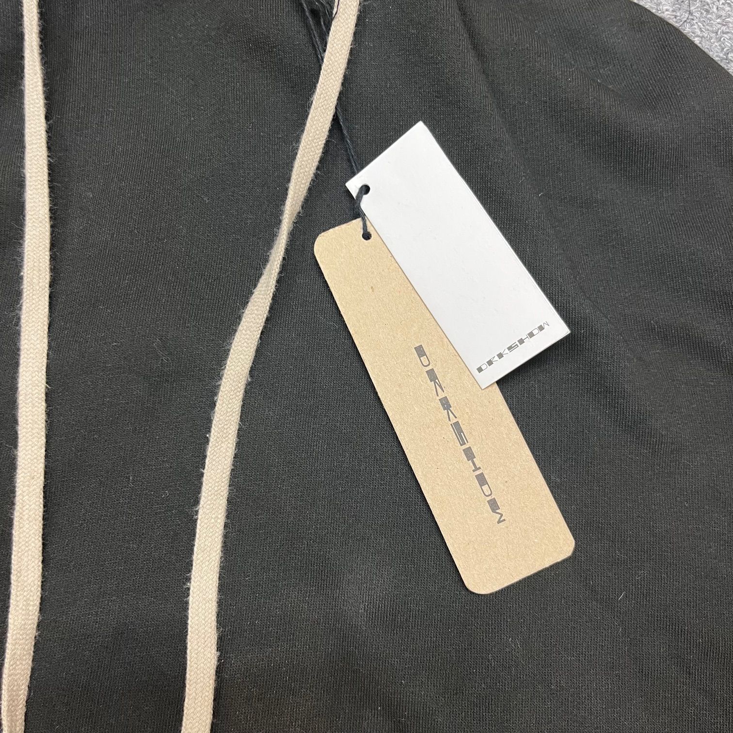 関税込*RICK OWENS DRKSHDW ブリーチ加工 フーディ Rick Owens DRKSHDW 24AW ブリーチ加工プルオーバー スウェット