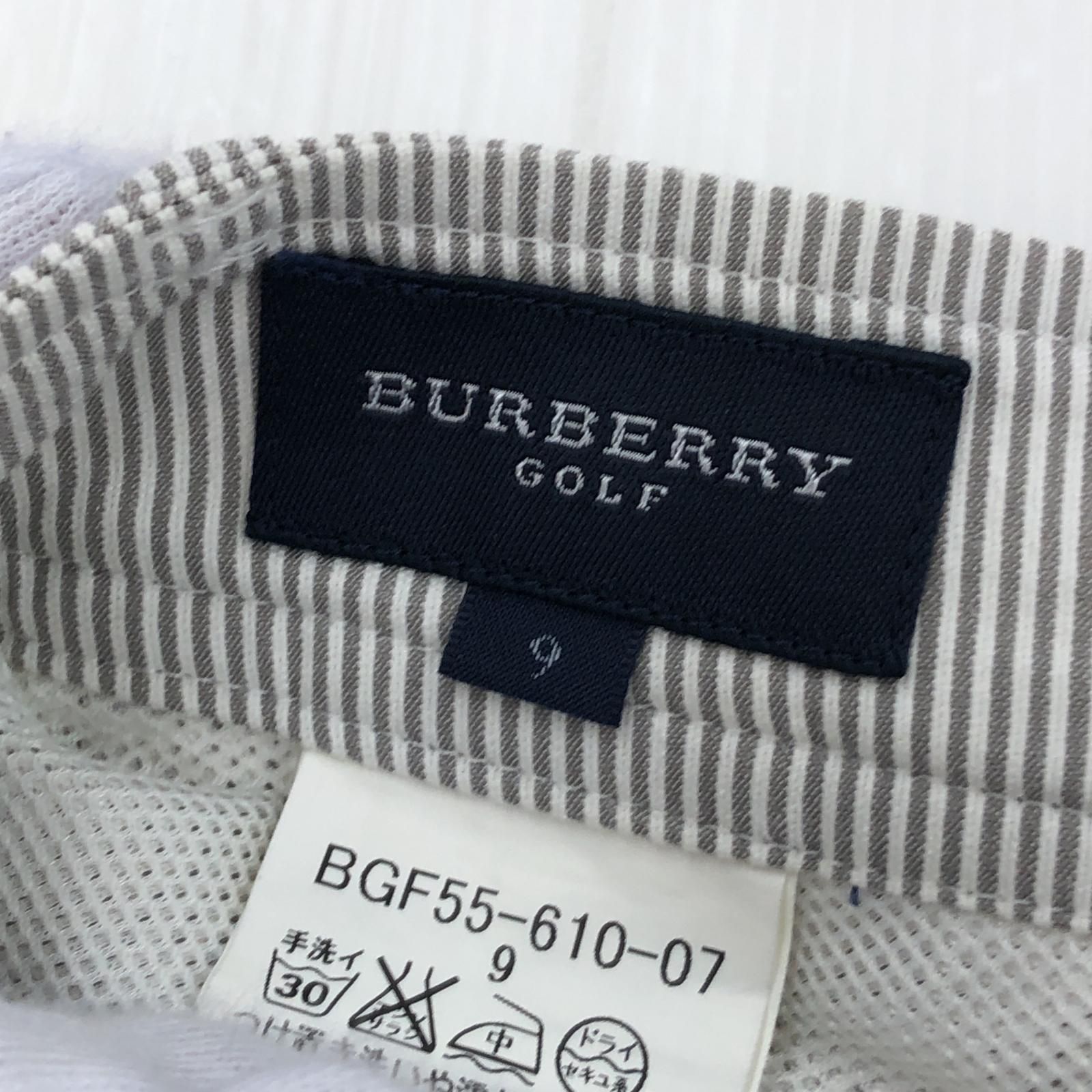 BURBERRY GOLF バーバリーゴルフ ストライプ ハーフパンツ size9