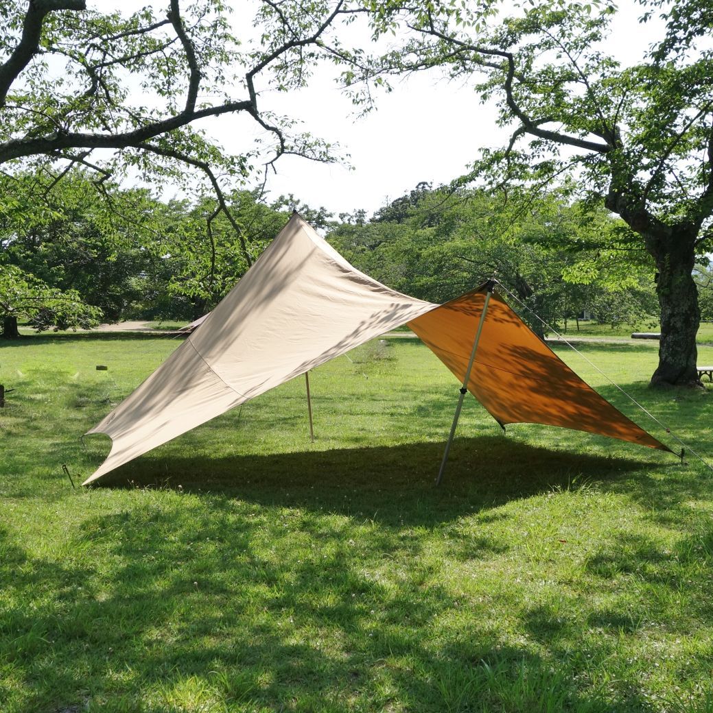 SoomloomタープAdranus 5.1mX5.1m 焚き火可 Soomloomタープ5.1mX5