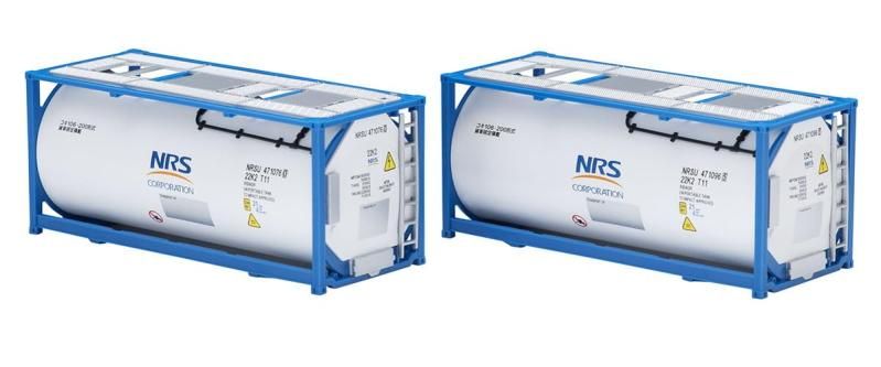 トミーテック TOMYTEC TOMIX HOゲージ 私有 ISO20ftタンクコンテナ フレームタイプ NRS 2個入 HO-3143 鉄道模型用品