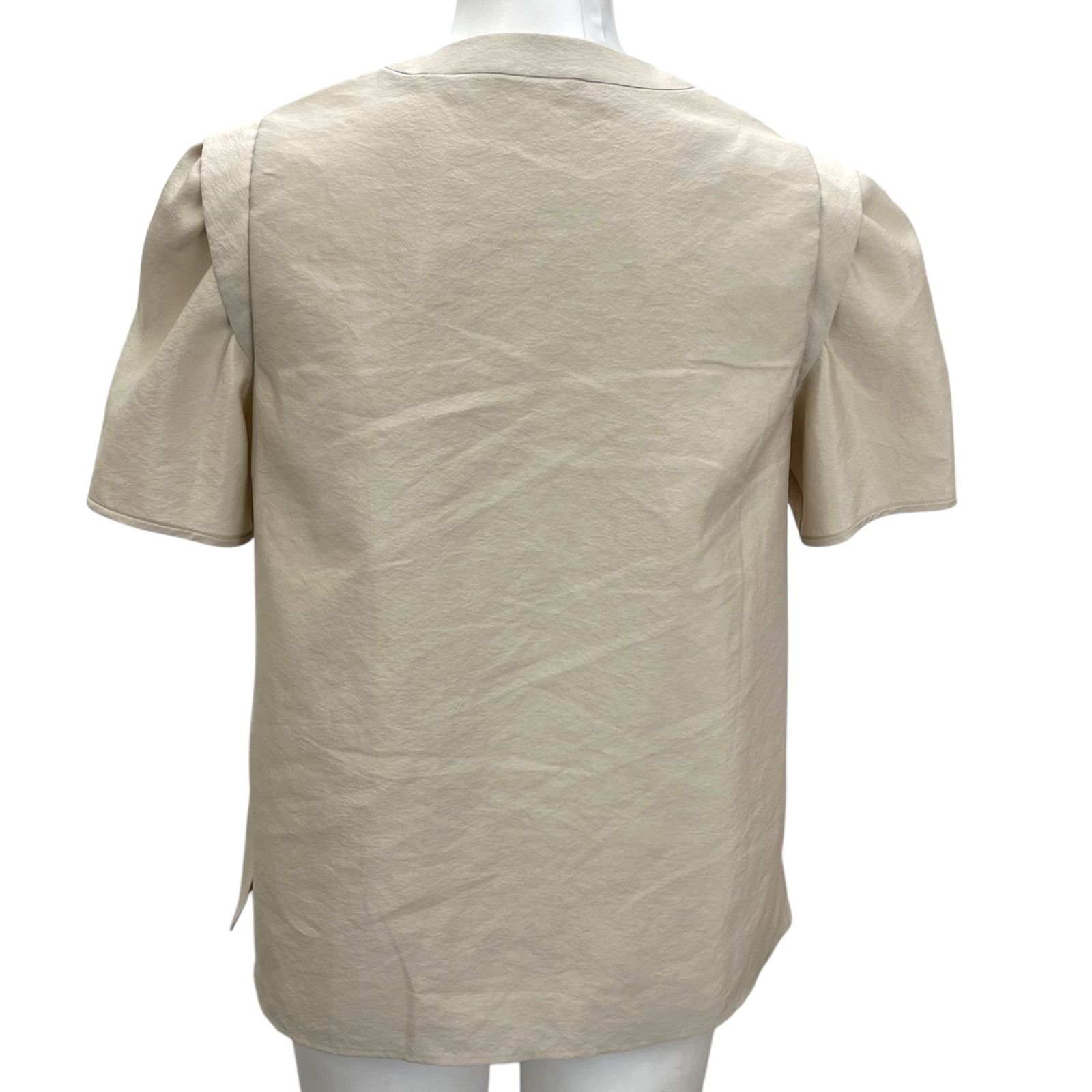 極美品 ルネ Rene 上品可愛い ブラウス シャツ 34、 S レディース