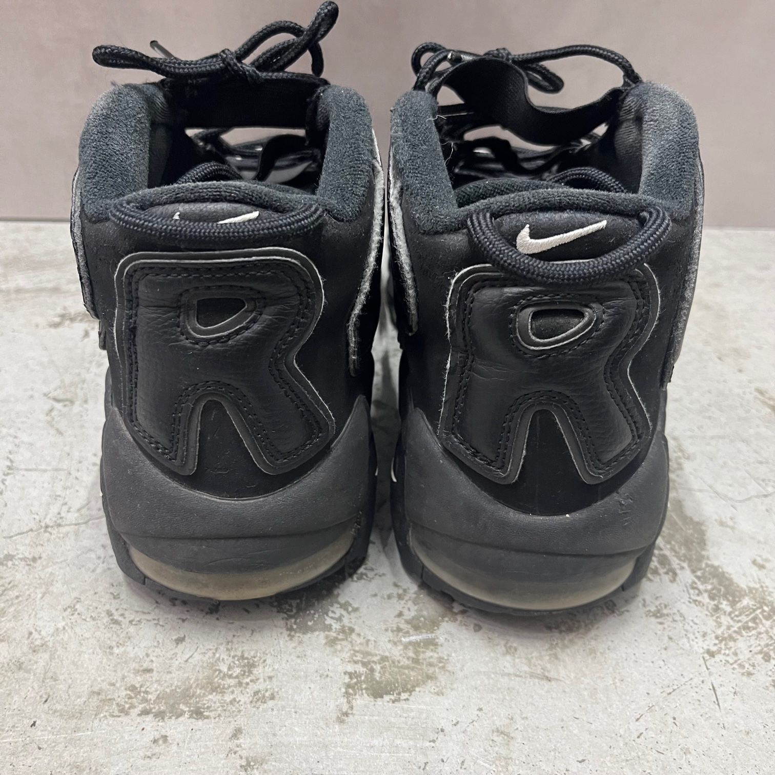 Supreme Nike Air More Uptempo black 902290-001 コラボ アップテンポ 