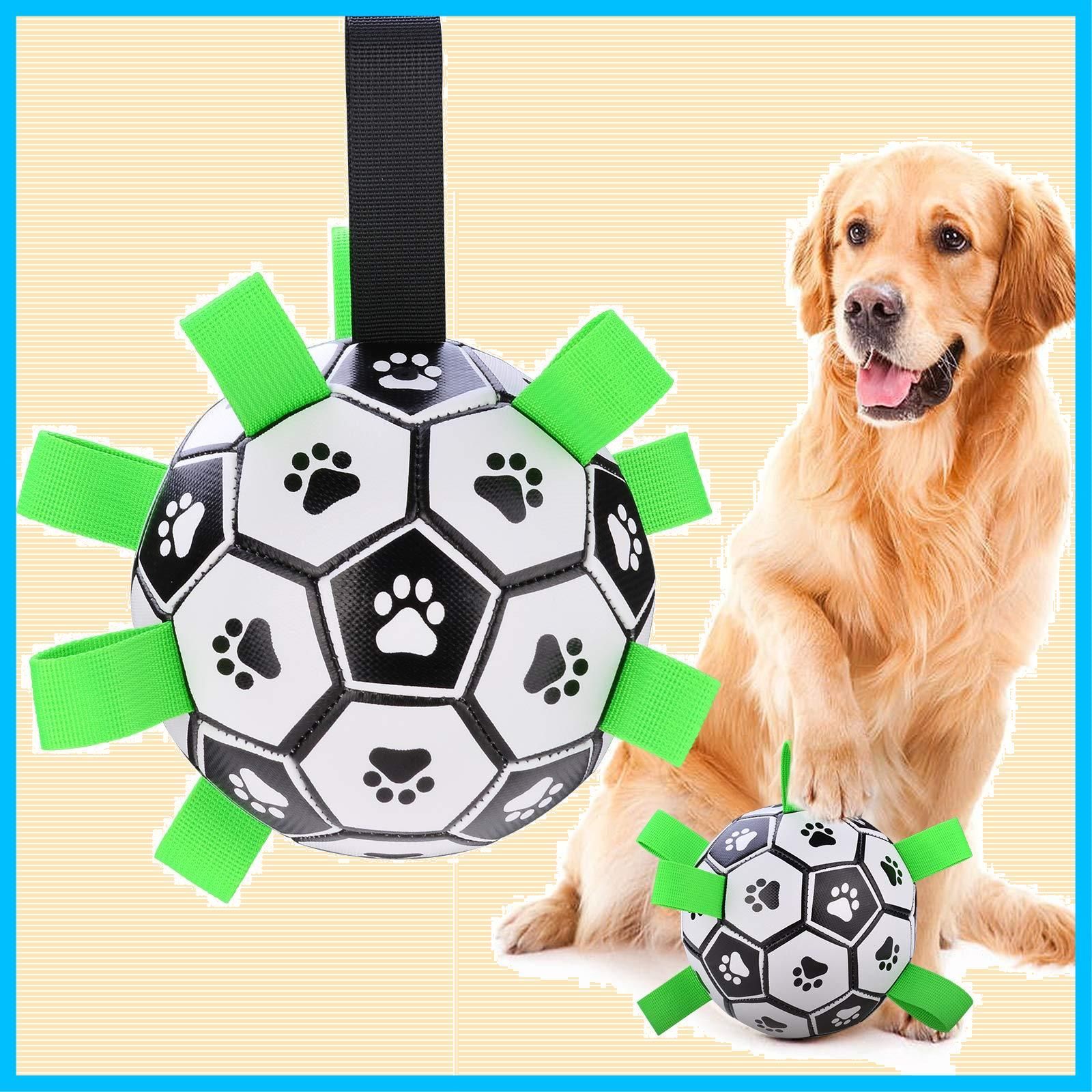 新着商品 ShinePick犬のおもちゃボール 犬用ボール 犬用噛むおもちゃ サッカー 15センチ 天然ゴム 耐久性 知育玩具 トレーニング 運動不足 ストレス解消 中小型犬に適用…