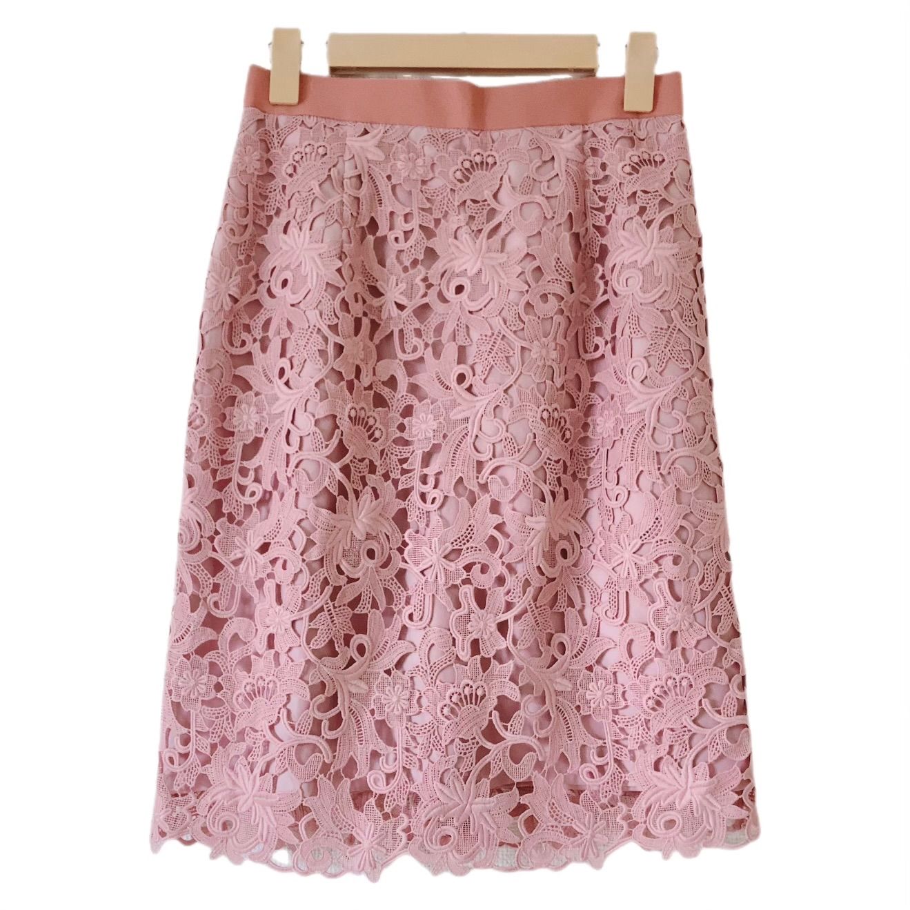 z1329 【美品】Apuweiser-riche アプワイザーリッシェ 膝丈