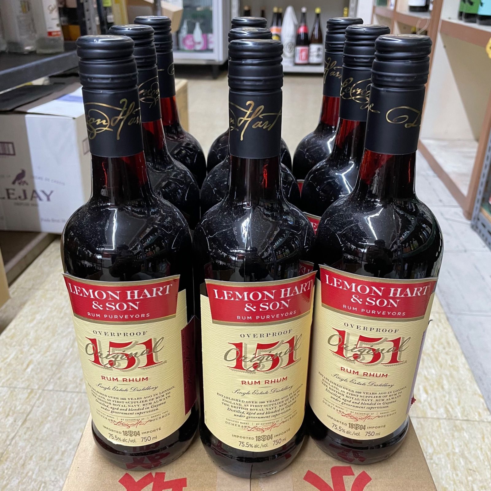 LEMON HART 151 PROOF レモンハート デメララ 新品 古酒 - 酒