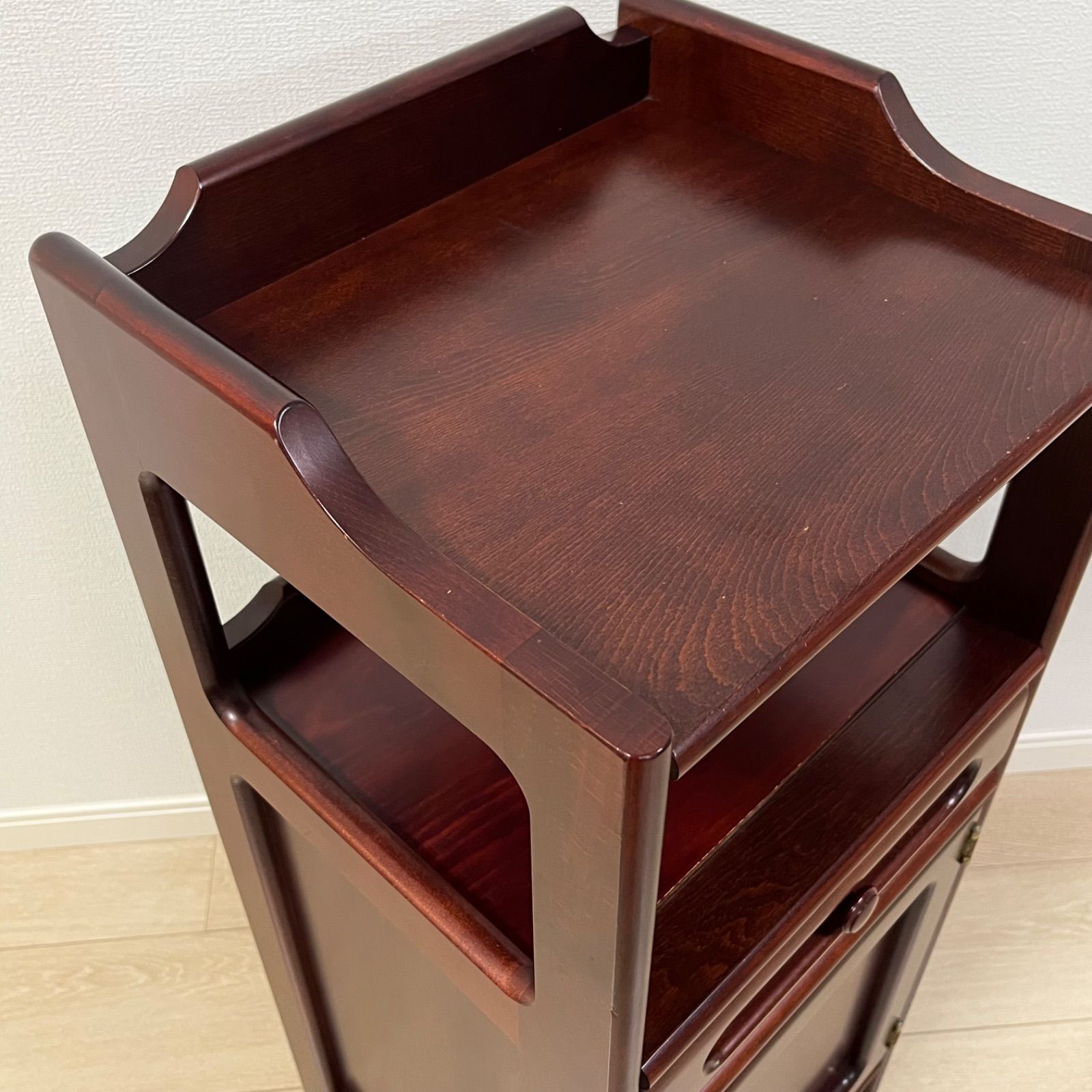 カリモク 電話台