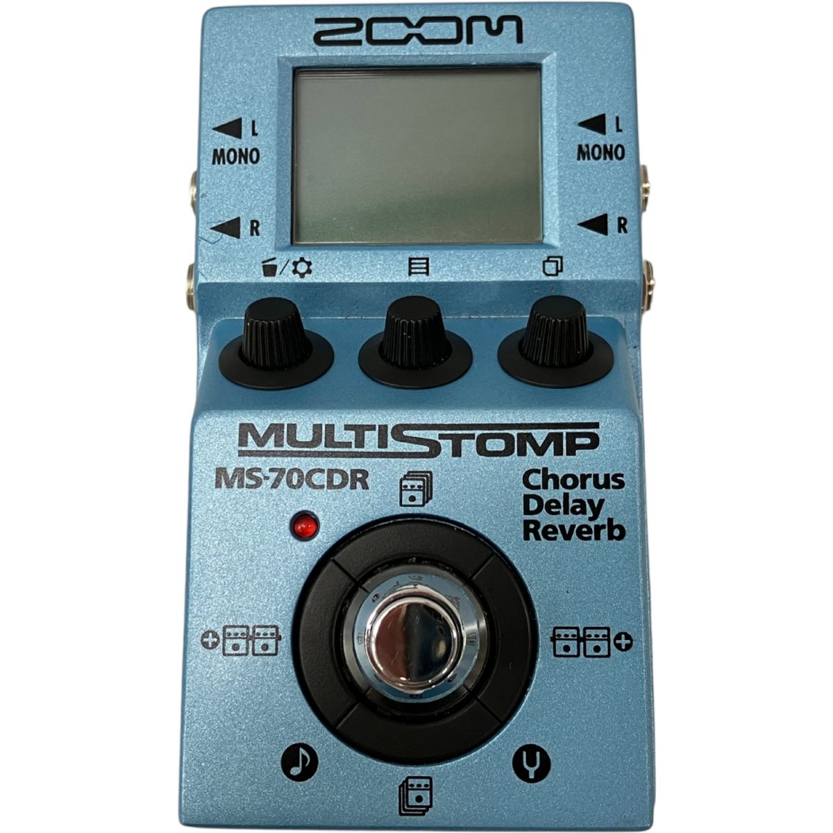 zoom MS-70CDR 中古本体のみ Zoom MS-70CDR Multi-Effects Guitar Effect Pedal for sale
