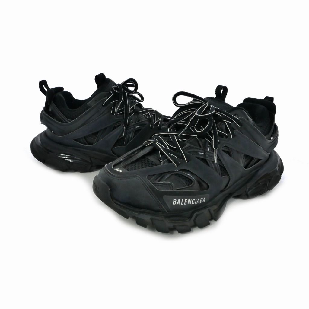 バレンシアガ BALENCIAGA RACK TRAINER トラックトレーナー スニーカー 40 26.5㎝ 黒 ブラック 542023 ...