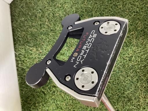 タイトリスト SCOTTY CAMERON FUTURA 6M 2017 34インチ パター PT スチール フレックスその他 メンズ 男性用 右利き 右用 Cランク ゴルフクラブ