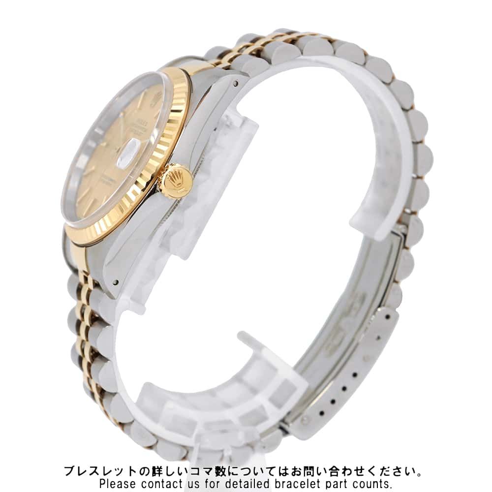 ロレックス デイトジャスト E番 SS/K18YG 16233 ROLEX 腕時計  