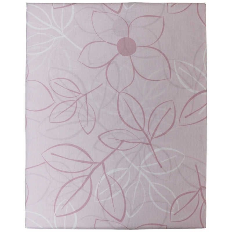 【 新品 未開封 】 生毛工房 【掛ふとんカバー】 綿ローン リーフ シングルサイズ(綿100%/150×210cm/ピンク) 未使用 送料無料