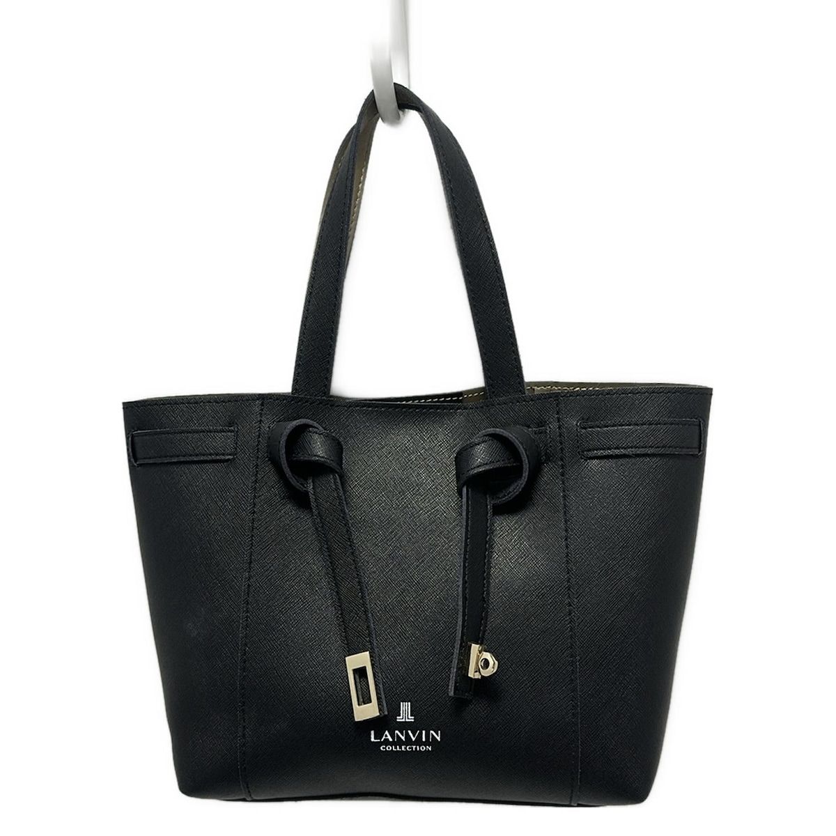 LANVINランバン　レザー　トートバッグ　ショルダー　ブラック 163 大容量 楽天市場】【10%OFFクーポン】LANVIN COLLECTION レザーダレス