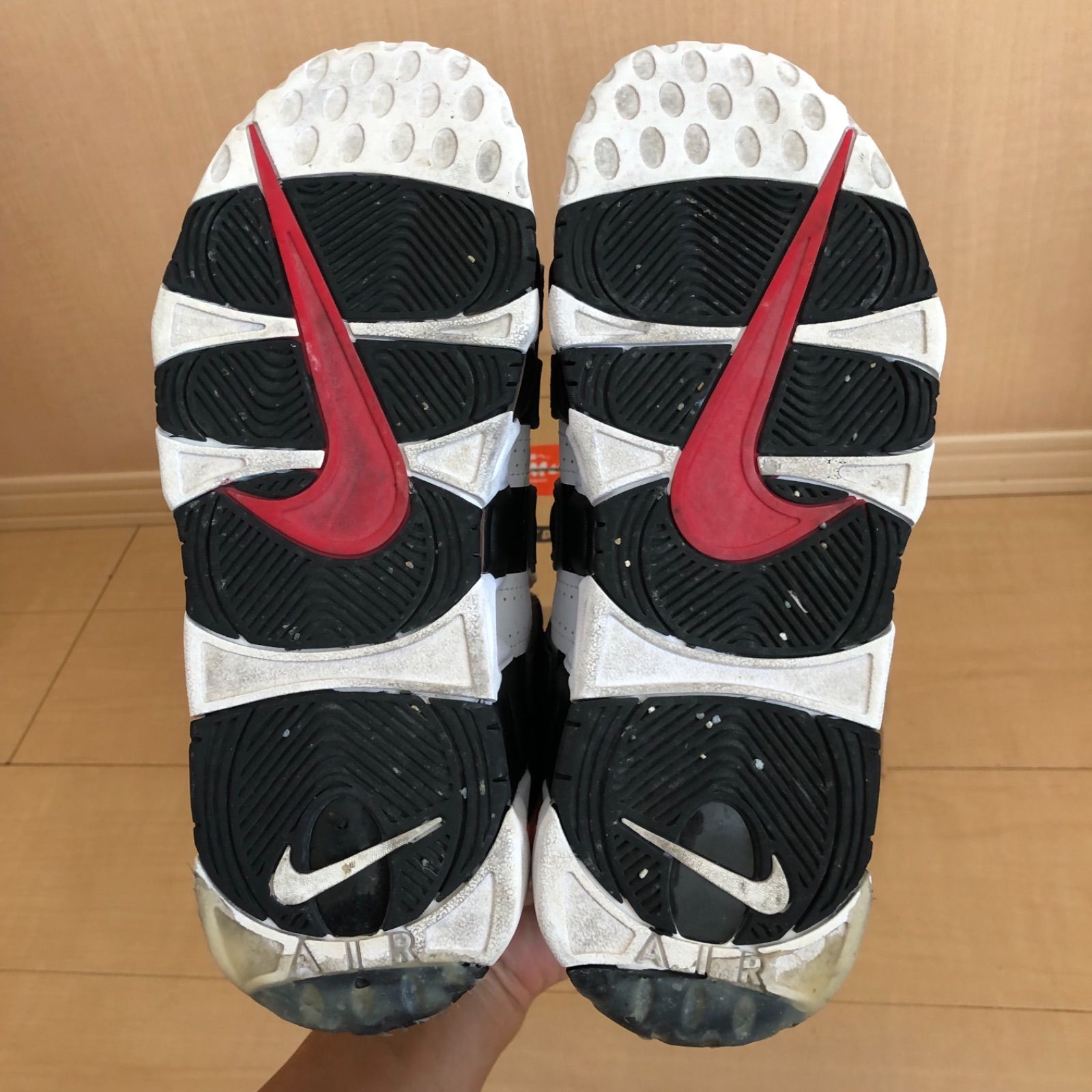 モアテン28.0　ゼブラ Nike Moreuptempo Zebra 28.0 ナイキ モアテン ゼブラ - メルカリ