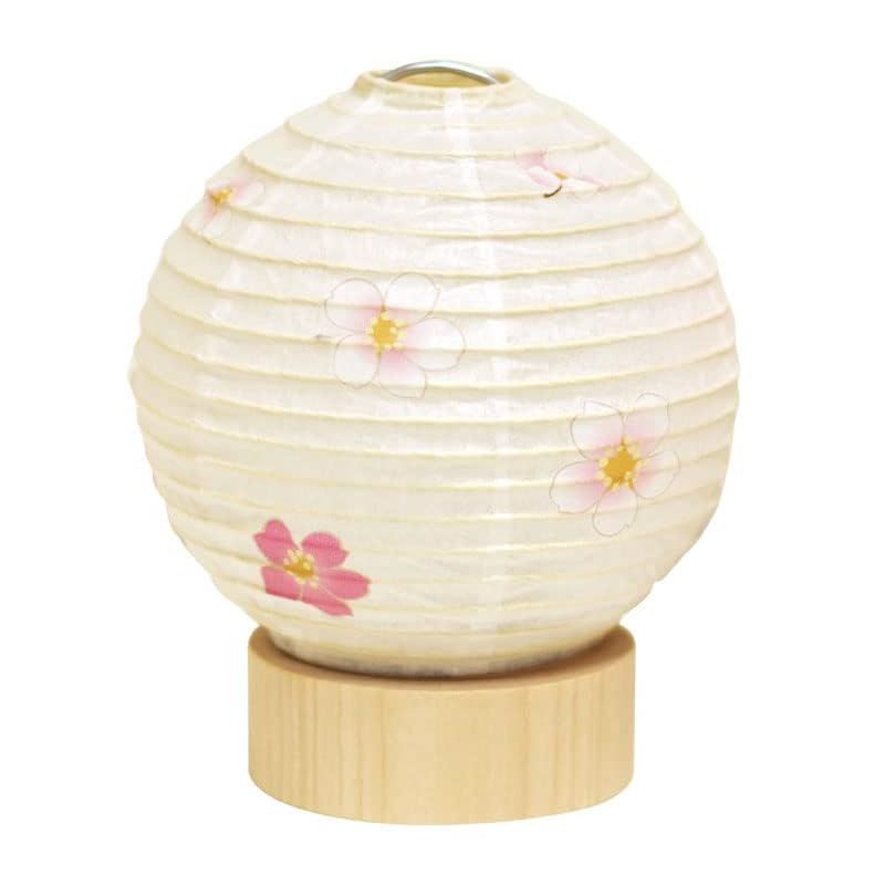 ペット提灯 丸提灯 丸形 まあるい提灯 お盆飾り ライト モダン ミニ ミニサイズ 白 初盆 ペット 新盆 初盆 お盆 提灯 コードレス ペット盆提灯 盆飾り ミニ 犬 猫 うさぎ さくら