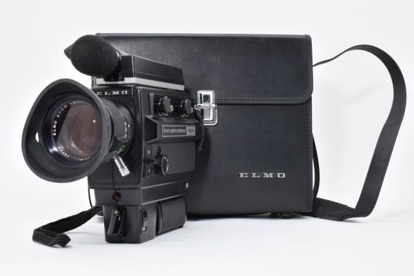 品 通電OK エルモ ELMO SUPER 8 SOUND 650S Cine Movie Film Camera 8-50mm|1.8 外観 5037_11_50