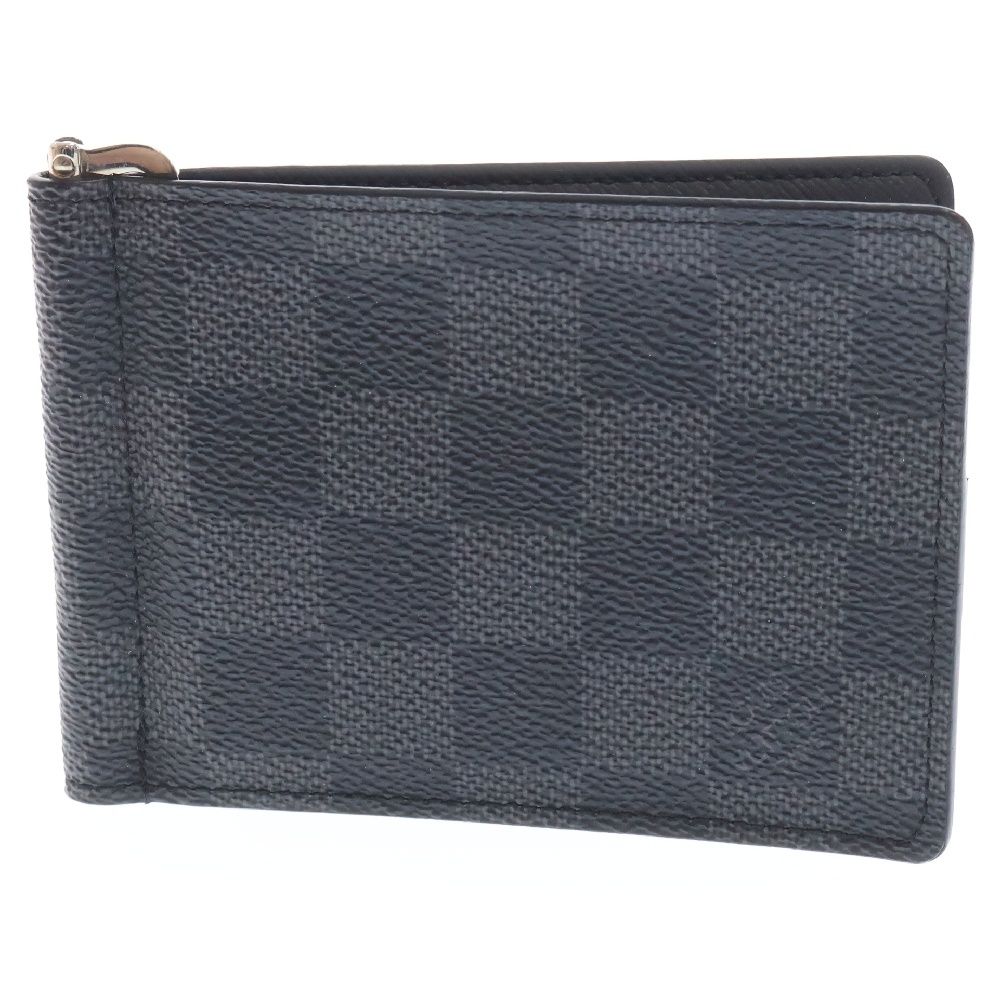 LOUIS VUITTON ルイヴィトン マネークリップ ダミエ グラ