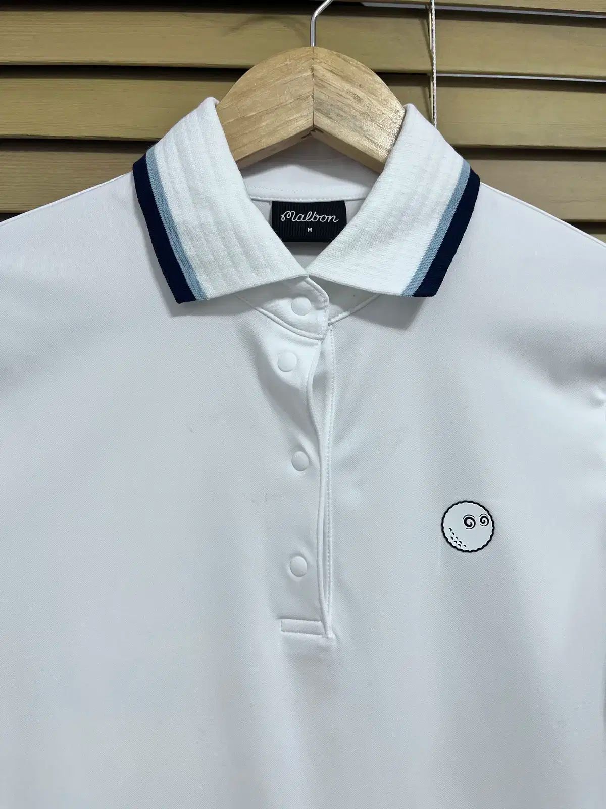 マルボンゴルフ レディース 半袖Tシャツ 白 PK 90Mサイズ