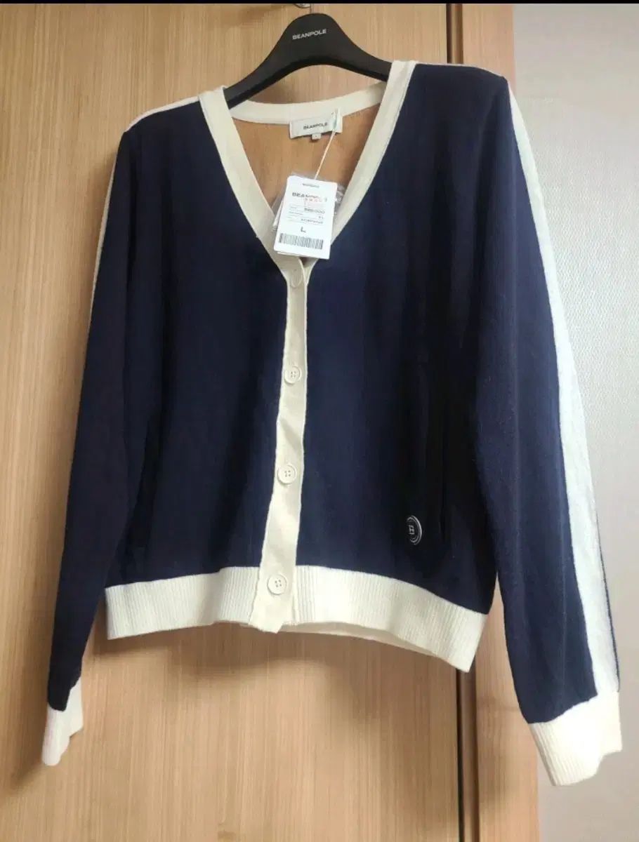 BEANPOLEGOLF ビンポールゴルフ レディース ネイビー COLOR ブロック カーディガン LLC-HASEGAWATOSO_COM