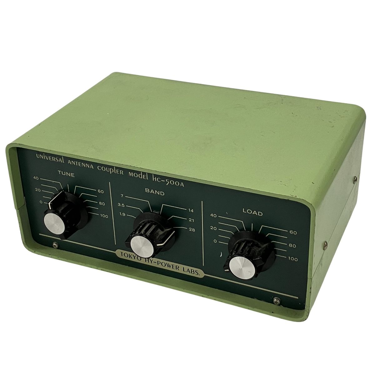 TKYO HY-POWER LABS. HC-500A ユニバーサル アンテナカップラー アンテナチューナー 東京ハイパワー 音響機材 ジャンク H10456957