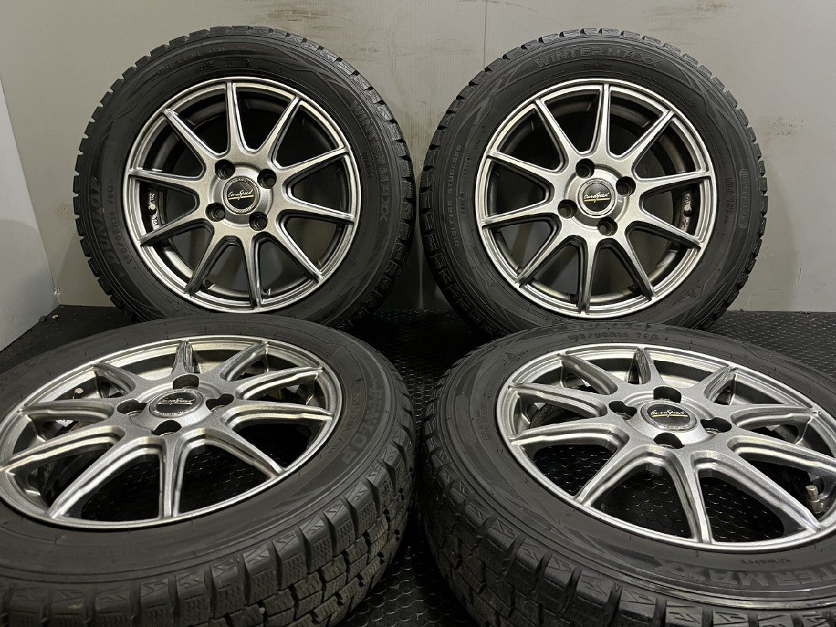 DUNLOP WINTER MAXX WM01 165/65R14】スタッドレス【Euro Speed 14