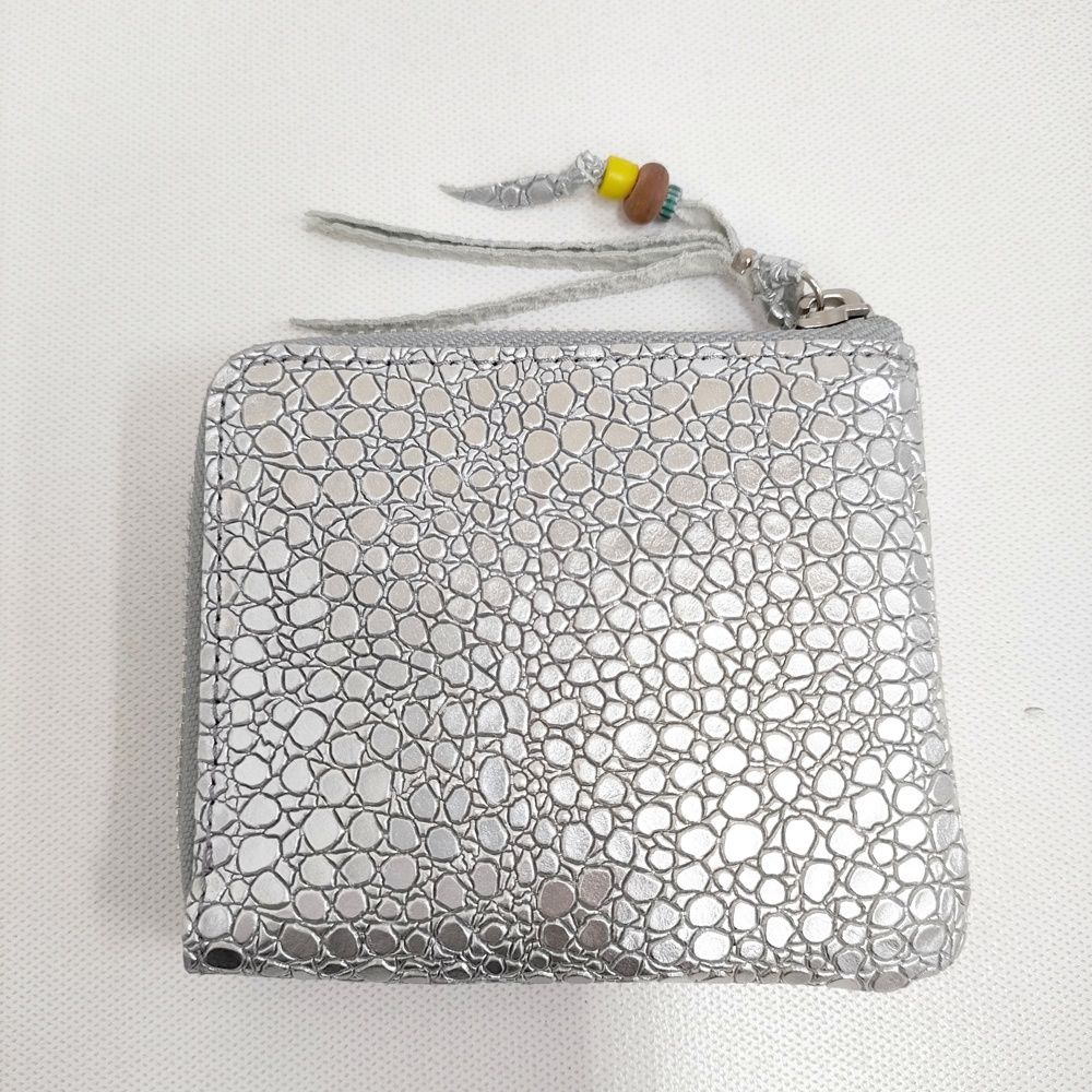 セリーヌ ラージストラップ ウォレット 二つ折り 財布 ブラック レザー